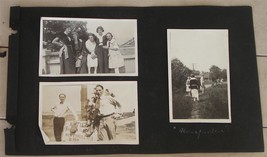 Great Vintage Page of Black and White Photographs, 1920s, VG CND - £3.91 GBP