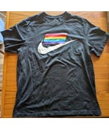 Nike BeTrue Pride LGBTQ MultiColor Rainbow Flag Tee Shirt CD9076-010 Men... - £45.17 GBP