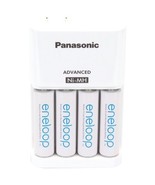 Panasonic K-KJ17MCA4BA 4-Position Charger with AA eneloop Batteries, 4 pk - £50.52 GBP