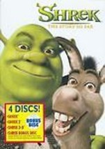 4 DVD Shrek The Story So Far - Shrek 2 &amp; Shrek 3-D +++: Mike Myers Eddie Murphy - £7.08 GBP
