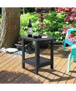 Portable Threshold Indoor Outdoor Table Round Patio Table, Picnic Stand ... - €48,07 EUR+