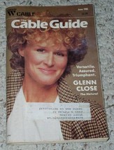 Glenn Close Group W Cable Guide Vintage 1985 The Natural Movie - £23.59 GBP