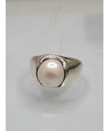 Anillo de perla de agua dulce natural de 5,5 quilates Anillo de perla... - $85.83