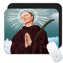 Saint Placid : Gift Mousepad Catholic Saints Religious Saint Holy God - £10.47 GBP