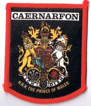 Caernarfon Town Patch Handpainted Felt Backing HRH The Prince Of Wales - £9.54 GBP