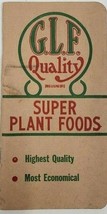 GLF Cooperative Pocket Notebook Super Plant Foods Farming 1953  - £6.38 GBP