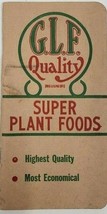 GLF Cooperative Pocket Notebook Super Plant Foods Farming 1953  - £6.02 GBP