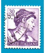 Used Italian Postage Stamp (1961) 30 lyre Designs From Sistine Chapel - £1.55 GBP