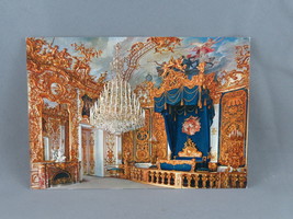 Vintage Postcard - Liderhof Palace Bedroom - J Hartl - £11.79 GBP