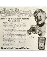 1917 Beech Nut Peanut Butter Advertisement Snacks Food LGADYC4 - €17,23 EUR
