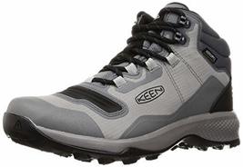 KEEN Men&#39;s Tempo Flex Mid Height Lightweight Waterproof Hiking Boots, Triple Bla - £82.34 GBP+