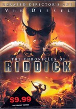 The Chronicles of Riddick [DVD] / Vin Diesel / Unrated Director&#39;s Cut - £0.89 GBP