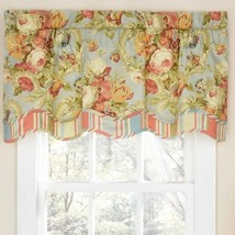 Waverly Home Classics Spring Bling Floral Valance 52&quot; X 18&quot; Shabby Chic ... - $29.70