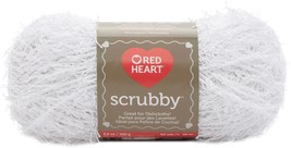 Red Heart Scrubby Yarn-Coconut E833-10 - £16.56 GBP