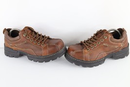 Vintage 90s Y2K Streetwear Mens 9.5 M Chunky Leather Platform Boots Shoe... - $153.40