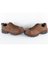 Vintage 90s Y2K Streetwear Mens 9.5 M Chunky Leather Platform Boots Shoe... - $2,829.79 MXN