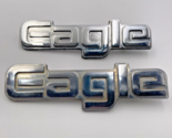 Original 1980-1988 AMC Jeep Eagle Emblem Chrome  3734418 1803340-1-1 Lot... - £12.83 GBP