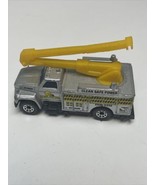 Vintage 1989 Matchbox Ideal Power Utility Truck Diecast 1:64 Scale KG JD - $14.84