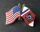 US COAST GUARD USCG FLAG USA COMBO LAPEL PIN BADGE 1.25 INCHES - $5.74