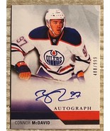 Connor McDavid 2015 Printed Patch Autograph Facsimile RP Card - $3.25
