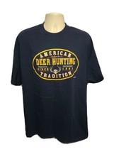 American Deer Hunting Tradition since 1801 Adult Blue 2XL TShirt - £15.11 GBP