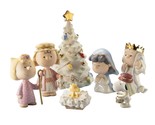 Lenox Nativity Peanuts The Christmas Pageant Figurines Snoopy Charlie Br... - $155.00