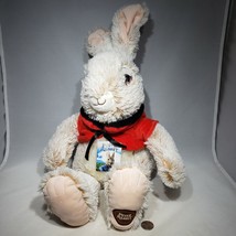 Dan Dee Peter Rabbit Flopsy 22&quot; Plush Bunny Red Coat Easter Soft with Tag - £17.54 GBP