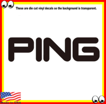 Ping Golf Decal Sticker Logo for car van truck cart tool box locker bike - £3.92 GBP