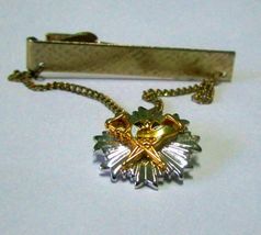 Masonic Shriner&#39;s Vintage Tie Bar Crossed Crutches El Bekal 1986 Potentate - £4.50 GBP