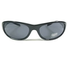 Versus Von Versace Sonnenbrille MOD.E84 COL.852 Schwarze Runde Rahmen Mit Blau - $74.43