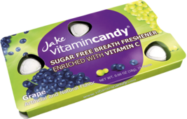 8X Jake Grape vitamin candy 18g 0,66OZ 15 pieces in every box - £18.29 GBP