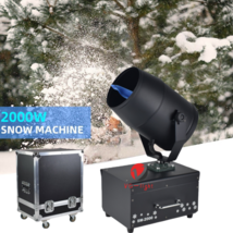 Christmas Party 2000w Snow Machine Artificial Snow Maker Stage Effect Ma... - $644.97