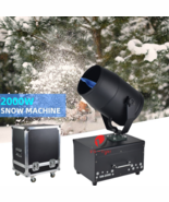 Christmas Party 2000w Snow Machine Artificial Snow Maker Stage Effect Ma... - $905.78 CAD