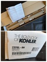 Kohler Cuadrado 24 IN Asa Barra Vivo Níquel Pulido K-23295-BN Abierta Caja - $2,507.47 MXN