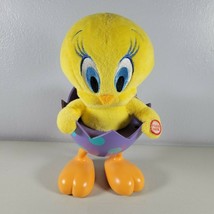 Tweety Bird Hallmark Plush Tip and Fall with Sound and Motion Easter 2014 - $16.98