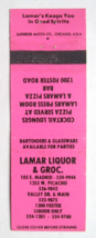 Lamar Liquor &amp; Groc. - Las Cruces, New Mexico 20 Strike Matchbook Cover Match NM - £1.37 GBP