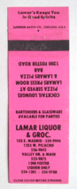 Lamar Liquor &amp; Groc. - Las Cruces, New Mexico 20 Strike Matchbook Cover Match NM - £1.35 GBP