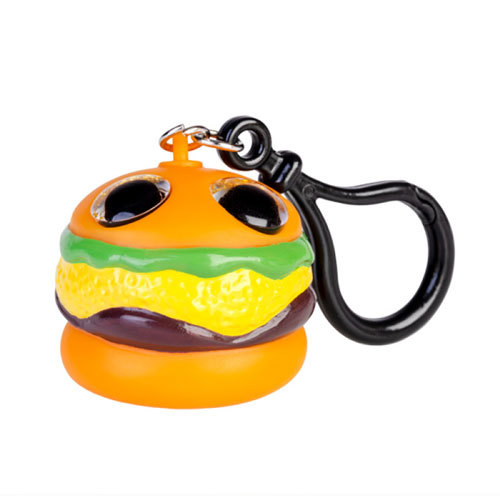 Clip-on Eye Popping Keychain - Burger - $14.15