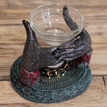 Antique Buddha Collectables-Antique Buddha - Offering Hands Oil Burner-12x12x11 - £26.11 GBP