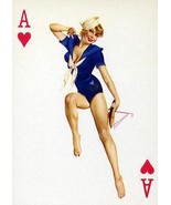 Ace of Hearts - 1950&#39;s - Pin Up Poster - £26.37 GBP