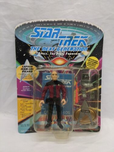 *Hook Tab* Star Trek The Next Generation Captain Jean-Luc Picard Action Figure  - £38.87 GBP