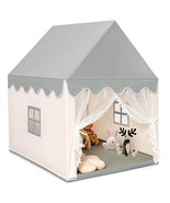 Kids Large Play Castle Fairy Tent with Mat-Beige - Color: Beige - $2,505.98 MXN