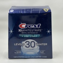 Crest 3D Whitestrips 30 Levels Whiter Pofessional White+LED Light- 38 Count - £26.84 GBP