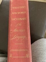 Webster&#39;s New World Dictionary of the American Language College Edition1964 - £7.52 GBP