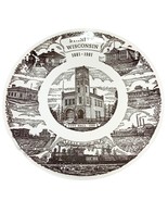 Collectors Plate Stanley Wisconsin Centennial Culbert-Swan Productions 1... - £15.12 GBP