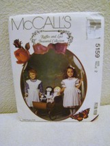 McCall&#39;s Sewing Pattern #5159 Ruffles and Lace Treasured Collection Sz 2 - Uncut - £3.12 GBP