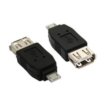 InLine Micro-USB Adapter, InLine, Micro-A plug to USB A socket black 1 x... - $36.00