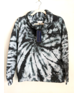 NEW Simply Southern Turtleneck Tie-dye Hoodie Sz Small S LOVE THIS LIFE ... - £9.65 GBP