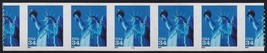 3477 - Center Die Cut Shift / Misperf Error/EFO PNC6 #4444 Statue of Liberty MNH - £51.24 GBP