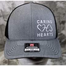 Richardson Caring Hearts Hat Ball Cap Grey Snapback - $157.06 MXN